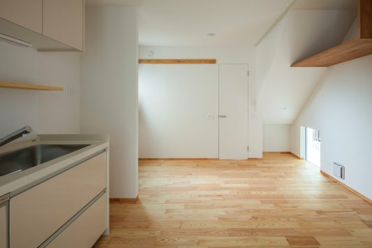 八尾の家-light court house-